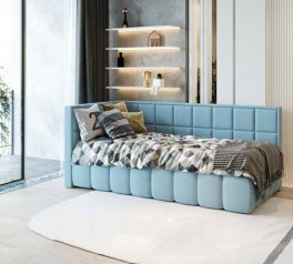 Ліжко м'яке Городок Дейзі з підйомним механізмом