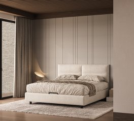 Ліжко двоспальне м'яке Woodsoft Salerno / Салерно