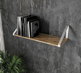 Полиця настінна аппалачі/білий XT28