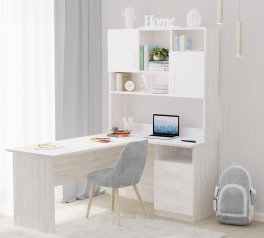 Стол угловой с надстройкой