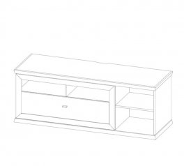 Тумба ТВ 1Д/1Ш Орегон