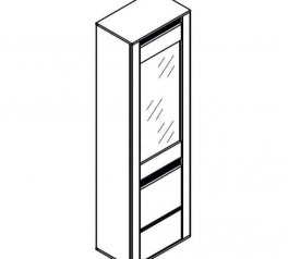 Витрина REG1W1D Селена