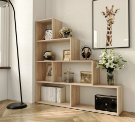 Стеллаж сонома на 6 ячеек GT57