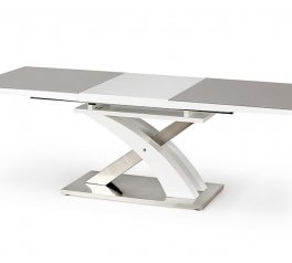 Стол Sandor 2 серый/белый