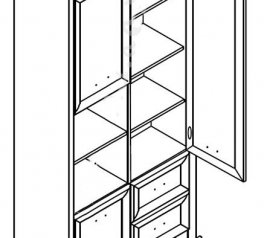 Пенал REG3D3S Салерно