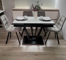 Стіл кухонний розкладний Джем Maxi V / Максі В 110-170 см