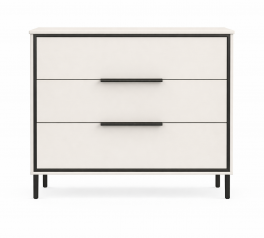 Комод KOM3S Хілс/Heels Кашемір/Чорний Гербор