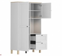 Шкаф BRW Poland REG/100/150/40/1 Modeo 2 дверный белый 100 см