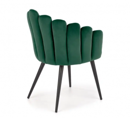 Стілець K-410 темно-зелений