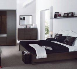 Спальня Kaspian/Каспіан BRW Poland №1 з шафою 5D2S та комодом 4S