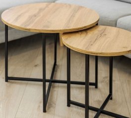 Столик Модерн S дуб 