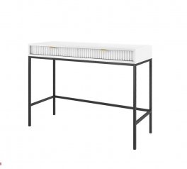 Стіл туалетний Білий/Чорні ніжки T104 Nova