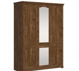 Шкаф SZF3D BRW Poland Patras 3 дверный дуб апрель 153 см