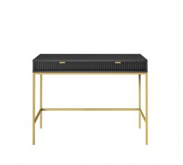 Стіл туалетний Чорний/Золоті ніжки T104 Nova