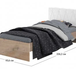 Ліжко 1сп. Тоні без вкладу