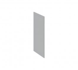 Бічна панель Н58.129 бок.панель Gola ручка Фарбований Високий Глянець