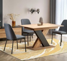 Стіл Xarelto дуб вотан/чорний