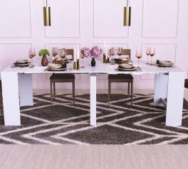 Стол-трансформер Python Белый (Разобраный)