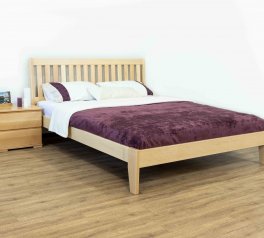 Ліжко двоспальне дерев'яне Дрімка Каміла Бук