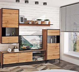 Модульная гостиная МС-4329 Лофт