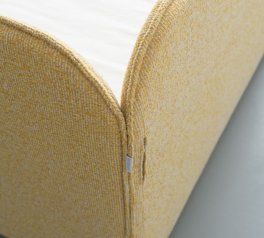 Кровать детская мягкая с дополнительным спальным местом и бортиком Wooodsoft Todi / Тоди