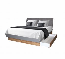 Кровать 1.6х2.0 мягкая спинка с ящика без каркаса Линц