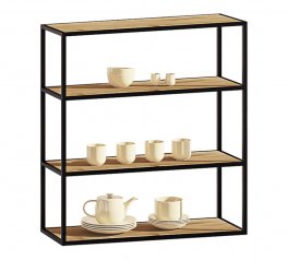 Тумба верхня В80.92 метал.відкрита Лофт глянець