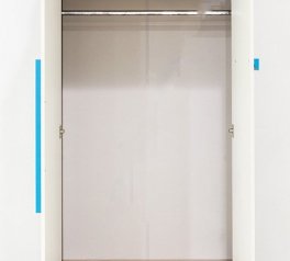 Шкаф 2D VMV Holding Алекс 2 дверный белый 84 см