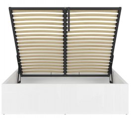 Ліжко двоспальне BRW Poland LOZ/160/B Tetrix / Тетрікс з підйомним механізмом та нішею для білизни ДСП