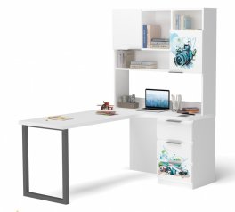 Стіл з кутовою надбудовою 