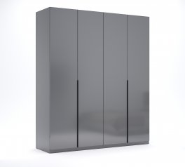 Шкаф 4дв Миромарк Тео 4 дверный графит 180 см