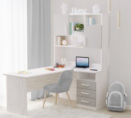 Стол угловой с надстройкой