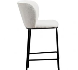 Стілець напівбарний B-300 Vetro Mebel айворі 95 см