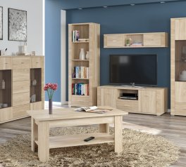 Шкаф 3Д/3Ш Mebel Service Гресс 3 дверный дуб самоа 161 см