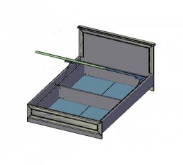 Кровать 160 с подъемником Tiffany