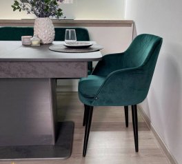 Стул Луна металлические ножки