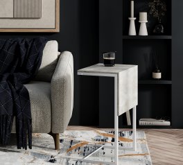 Стіл Just Fiji Ательє світлий/Білий Art in Head