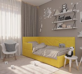 Ліжко м'яке Городок Еверест з підйомним механізмом