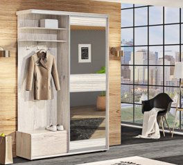 Прихожая-купе 1,4м Модель-6 однодверная