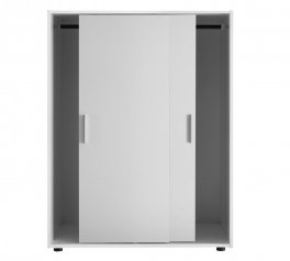 Комод Кейс 2дв Белый глянец Миромарк