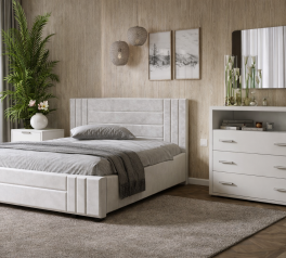 Спальня Praha/Прага Arbor Drev с комодом 3S и тумбами