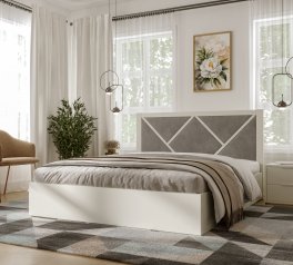 Ліжко дерев'яне DrevKO Стиль 3 Емаль