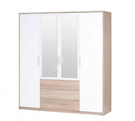 Шкаф 4D3S VMV Holding Рико 4 дверный дуб сонома 180 см