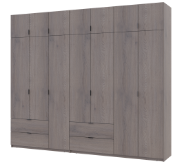 Шкаф для одежды Дорос Лукас канноло 7 дверный 280 см
