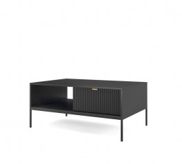 Стол журнальный Черный/Черные ножки L104 Nova