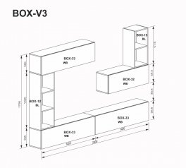 Гостиная Бокс V-3