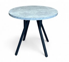 Стол круглый нераскладной Lite / Лайт MebliRoMax D900 ЛДСП 36 мм