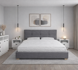 Спальня Miia/Мия Файни Меблі Украина с комодом 3S2D и кроватью с подъёмным механизмом