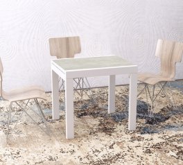 Стіл-трансформер Kors Light Урбан лайт/Білий