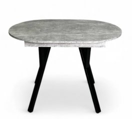 Стол овальный раскладной Elips Slide / Элипс слайд MebliRoMax 130 ЛДСП 18 мм